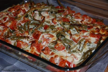 Moussaka de haricots verts2