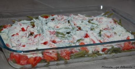 Moussaka de haricots verts