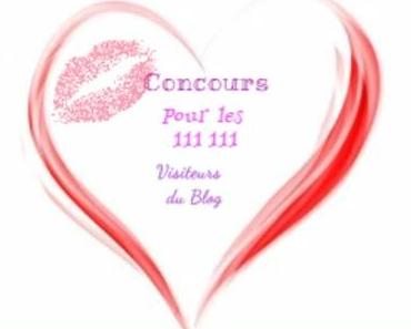 ❀⊱╮CONCOURS " 111 111 Visiteurs " ❀⊱╮ { Uniquement sur ma page Face-Book }