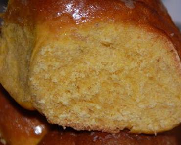 Pain brioché au potiron