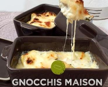 gnocchis maison, en cassolettes citron basilic