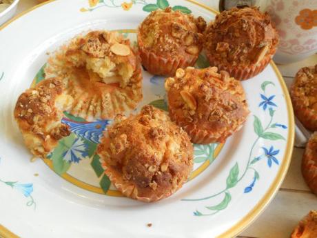 muffins pommes noisettes