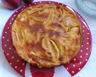Gâteau fondant aux pommes caramélisées / Caramelized apple fondant