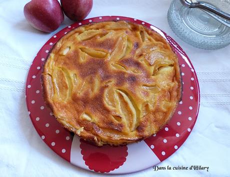 Gâteau fondant aux pommes caramélisées / Caramelized apple fondant