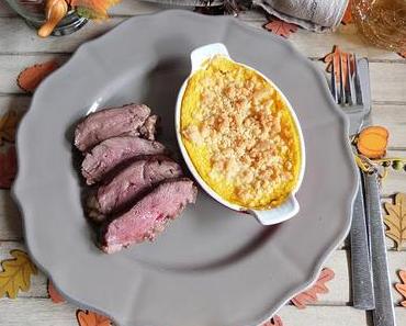 Crumble de courge muscade / Fairytale pumpkin squash crumble
