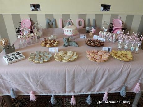 Sweet table thématique chat / Cat themed sweet table