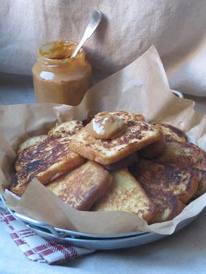 Brioche perdue à la confiture de lait