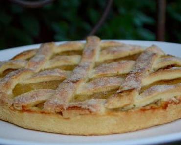 Tarte pommes - poires