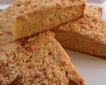 Gâteau aux pommes-spéculoos & crumble