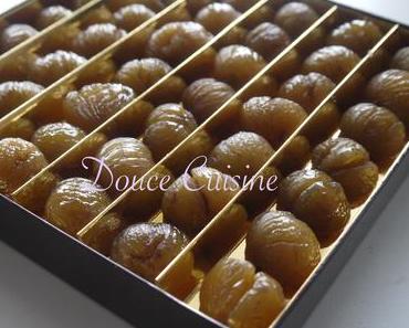 Châtaignes glacées