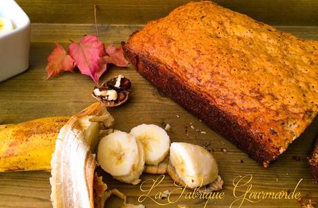 Banana Bread aux Noix et Éclats de Chocolat