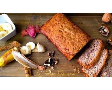 Banana Bread aux Noix et Éclats de Chocolat