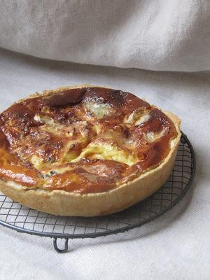 Quiche au bleu