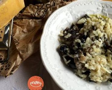 Risotto aux champignons sauvages du Ventoux
