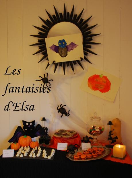 Sweet table d'Halloween