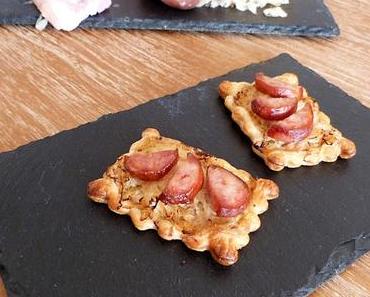 Tartelettes façon choucroute / Sauerkraut tartlets