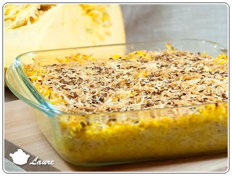 Gratin de courgette et potiron