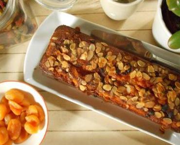 Cake carotte, fruits secs et pistaches