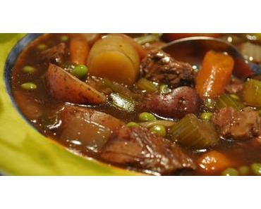 Boeuf aux légumes à la mijoteuse