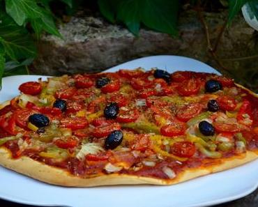 Pizza aux légumes