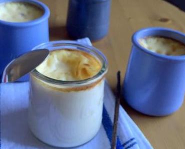 Crèmes fermières à la vanille