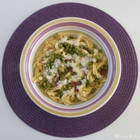 Fusilli maison au piment d’Espelette et sauce basque