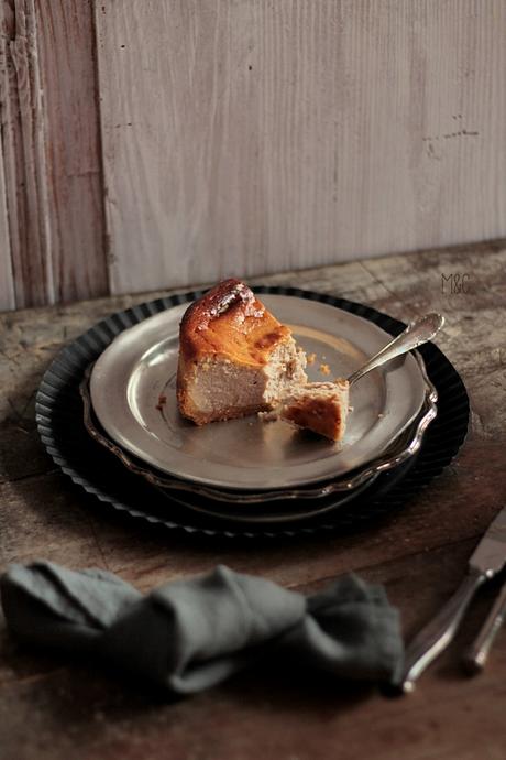 Dessert de saison avec un Cheese Cake aux Marrons