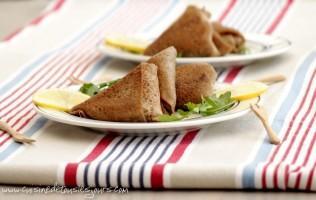 Breizh Samoussas au lieu noir et wakamé