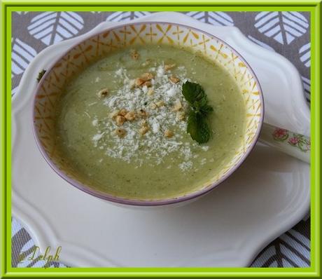 Soupe de Courgettes à la Menthe