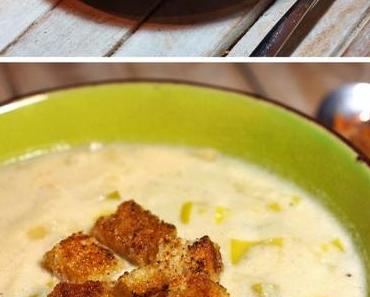 Recette velouté de poireaux et chou-fleur