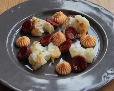 Choux fleur au chorizo