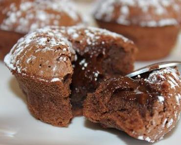 Coulant au chocolat noir et beurre salé