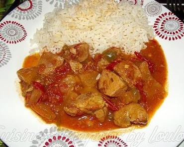 Curry de porc à l’ananas