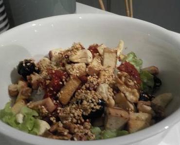 salade tiède végétalienne d'Adeline trèssssss gourmande! ...