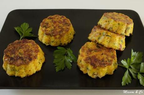 Petits moelleux aux carottes et aux courgettes