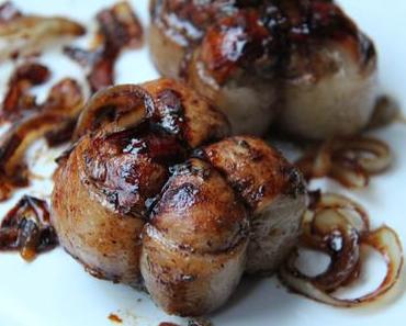 Paupiettes de veau laquées au vinaigre balsamique