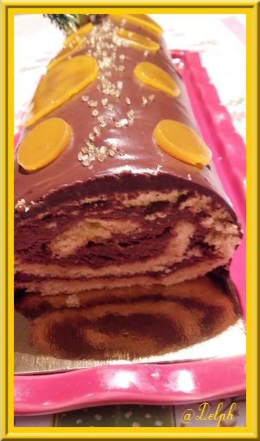 Bûche de Noël Mogador