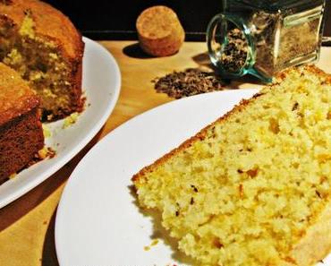 Cake anglais à l'orange et au carvi (English seed cake)