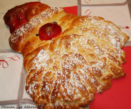 Père Noël en brioche