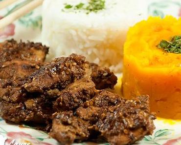 Poulet au soja et à la moutarde