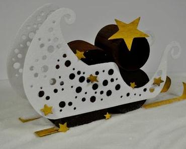 Bûche au chocolat et à la poire sur des notes légèrement fumées, craquante comme une truffe