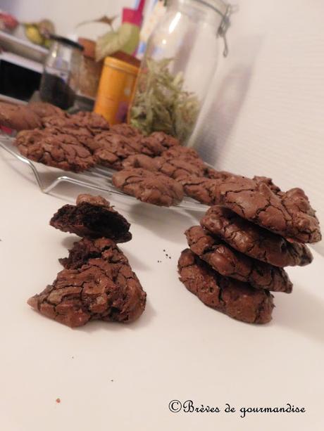 Brownie cookies au chocolat