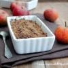 ©www.cuisinedetouslesjours.com - Crumble de pommes au blé noir