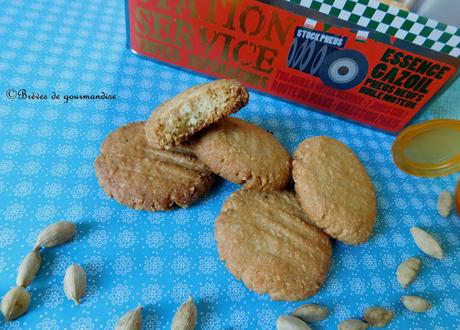 Biscuits à l'amande et cardamome