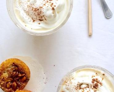 Cappuccino à la crème de marron-noisettes