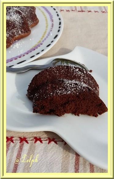 Gâteau mousse au chocolat et fromage blanc