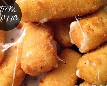 Sticks de mozzarella facile