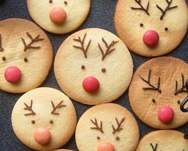 Biscuits rennes de Noël. [Passe-plats entre amis #5]