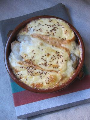 Gratin d'endives au munster