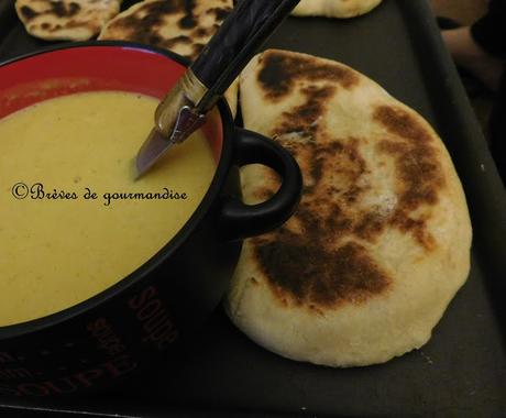 Naans au fromage